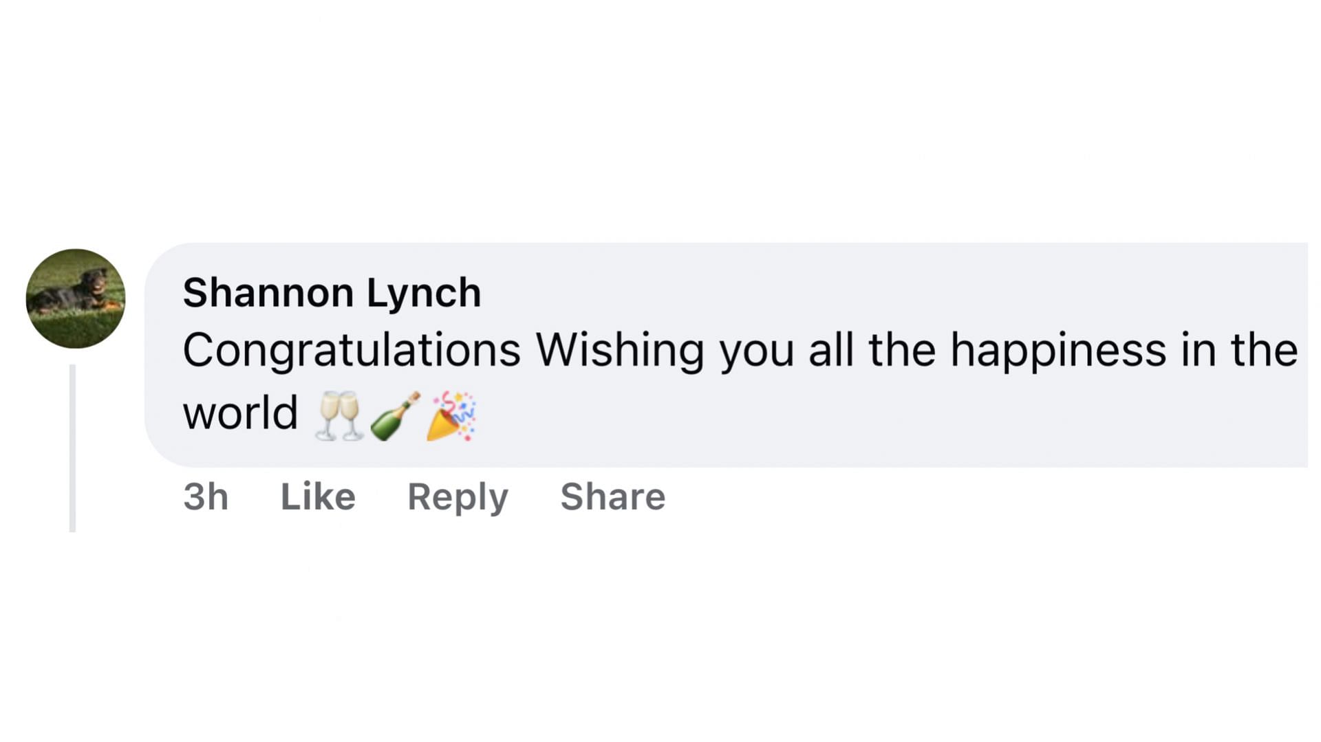 Comment about General Hospital (Image via Facebook)